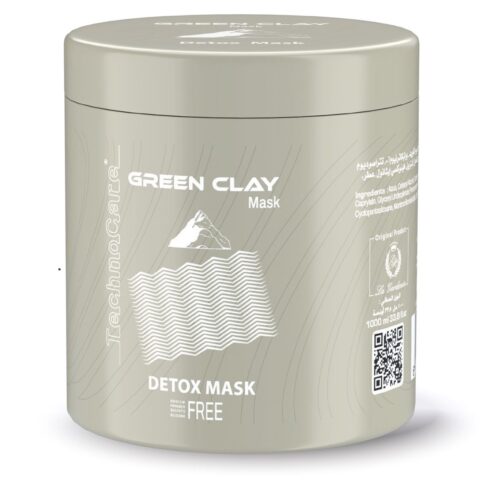 Mask TechnoCare Green Clay 1KG